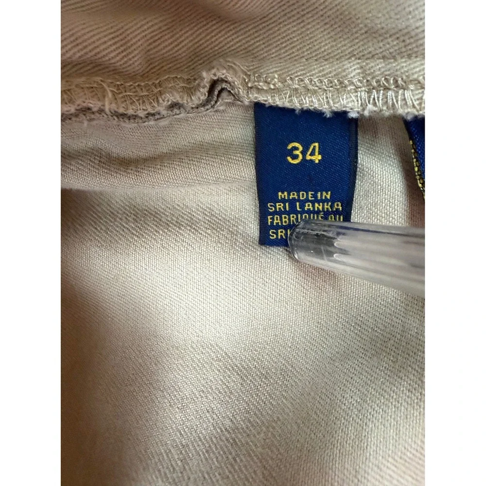 Polo Ralph Lauren Shorts‎ Mens 34 Khaki Classic Fit 9 Inch Chino Tan